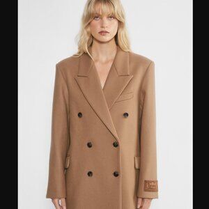 Aritzia symphony coat- Virgin Wool Cashmere-XS